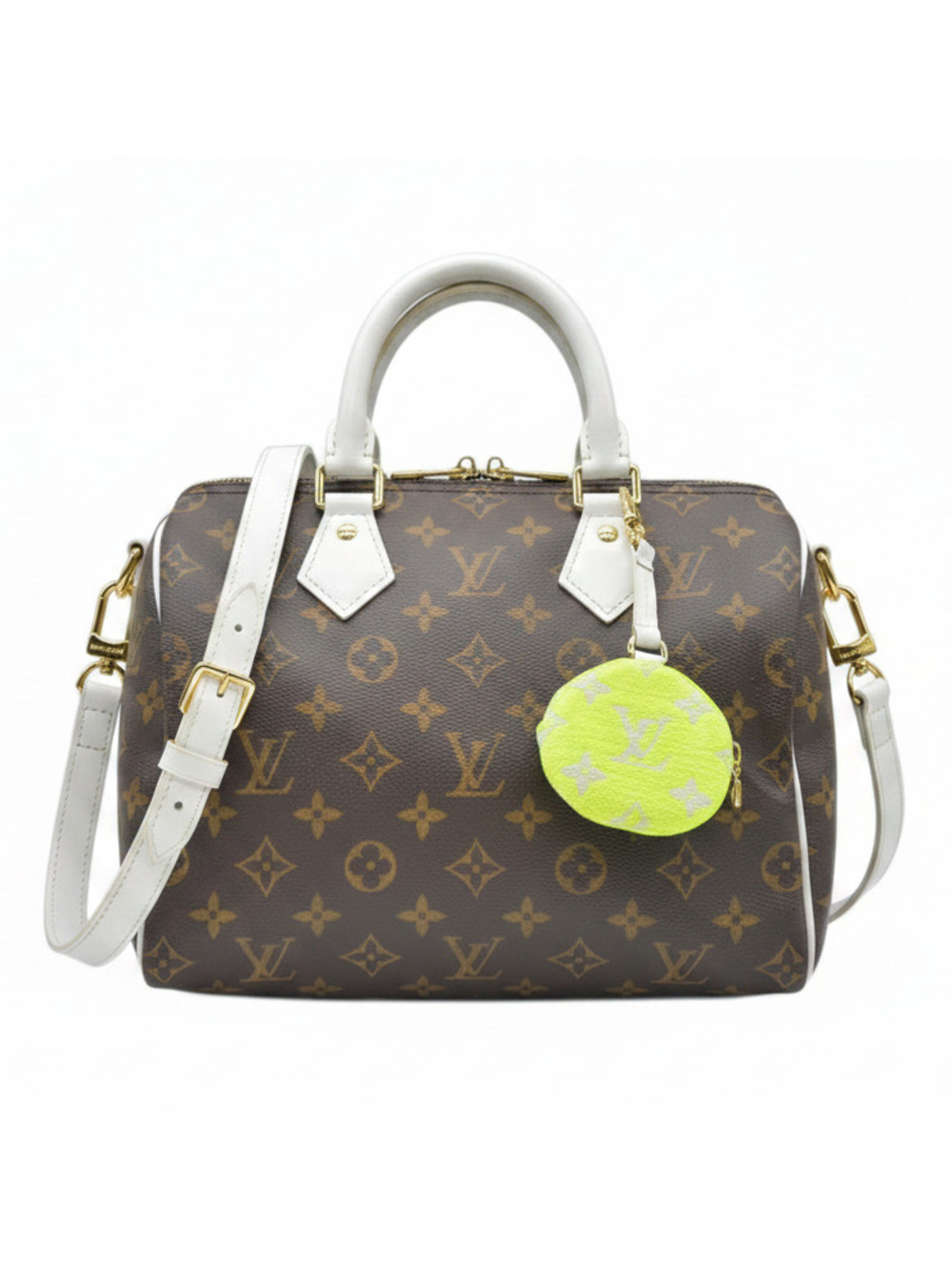 $2230 Louis Vuitton Monogram LV Match Speedy Bandouliere 25